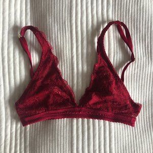 UO Out from under red Bralette